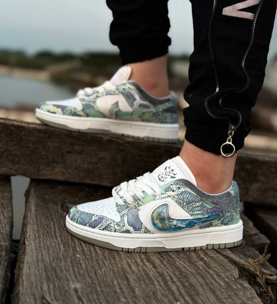 کتونی نایک دراگون سبز ابی