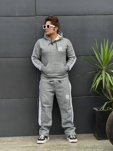 ست هودی شلوار طوسی | ست هودی شلوار