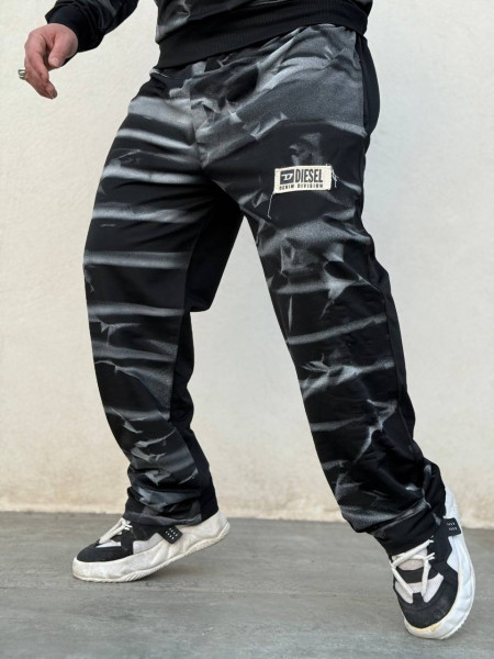 شلوار اسلش مشکی مردانه