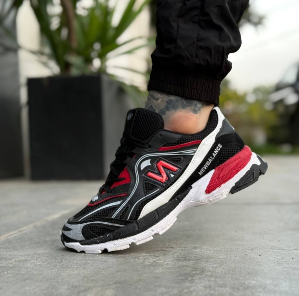 کتونی نیوبالانس مردانه | کفش نیوبالانس مشکی قرمز مردانه