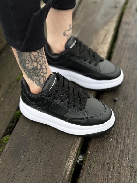 کتونی زنانه سفید مشکی | کتونی زنانه مشکی سفید