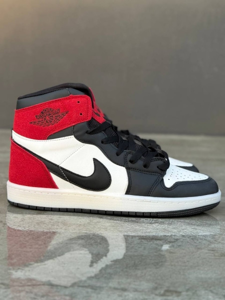 کتونی جردن ساقدار | کتونی ساقدار سفید مشمی نردانه