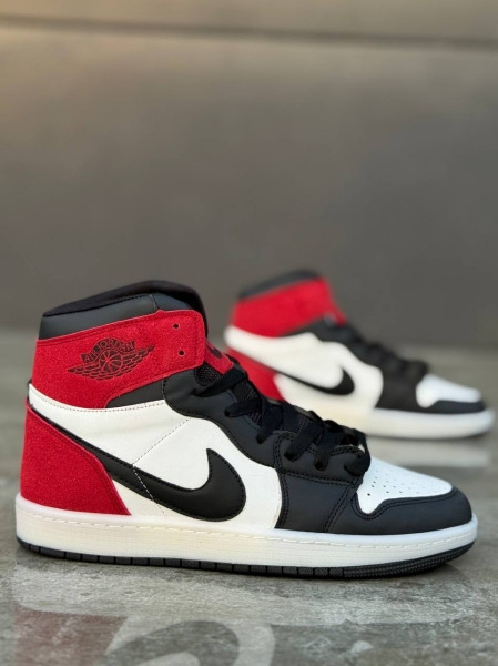 کتونی مردانه ساقدار سفید مشکی