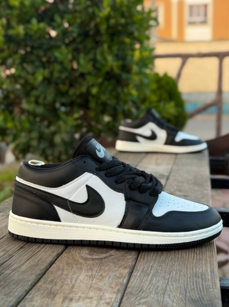 کتونی سفید مشکی جردن | کتونی مردانه جردن سفید مشکی