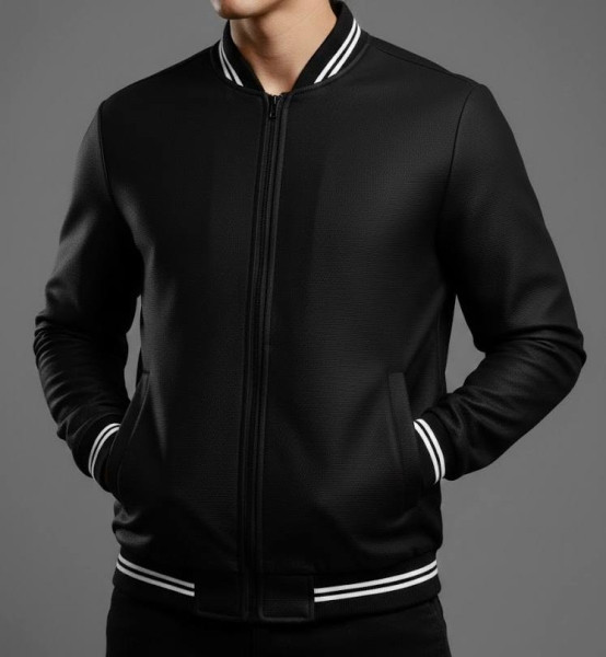 کاپشن مشکی مردانه | کاپشن مردانه مشکی