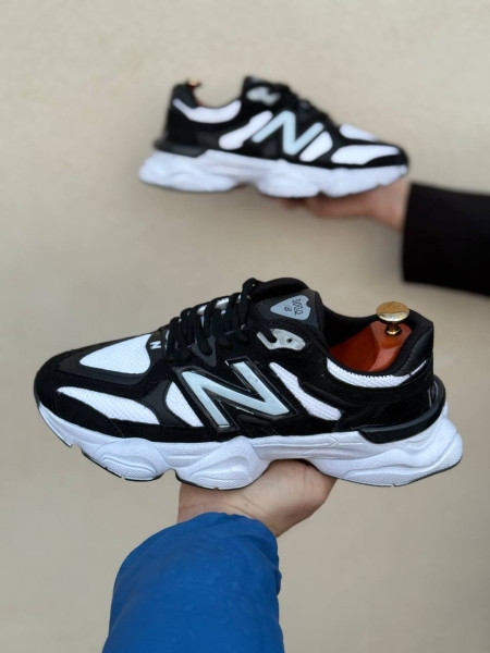 کتونی مشکی سفید مردانه