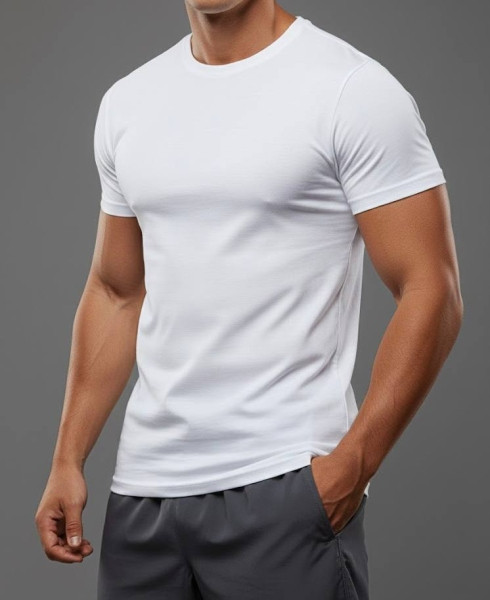 تیشرت ساده سفید