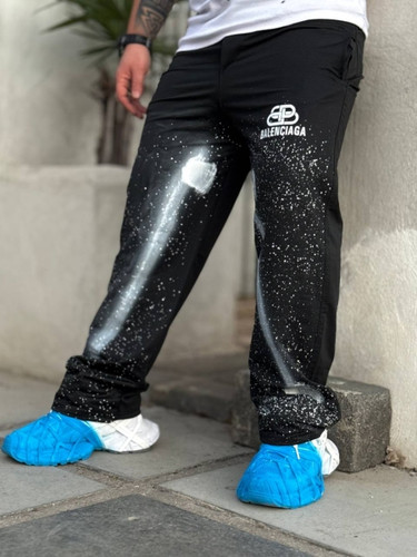 شلوار مردانه مشکی بالنسیاگا