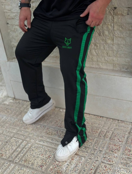 شلوار مشکی مردانه |شلوار مردانه مشکی سبز