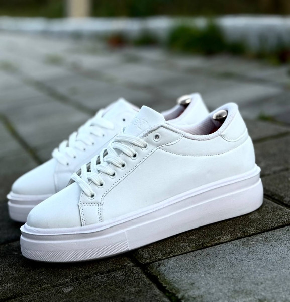 کتونی ونس سفید مردانه | کتونی مردانه ونس سفید