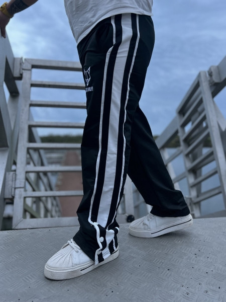 شلوار نیم بگ مشکی مردانه | شلوار مردانه نیم بگ