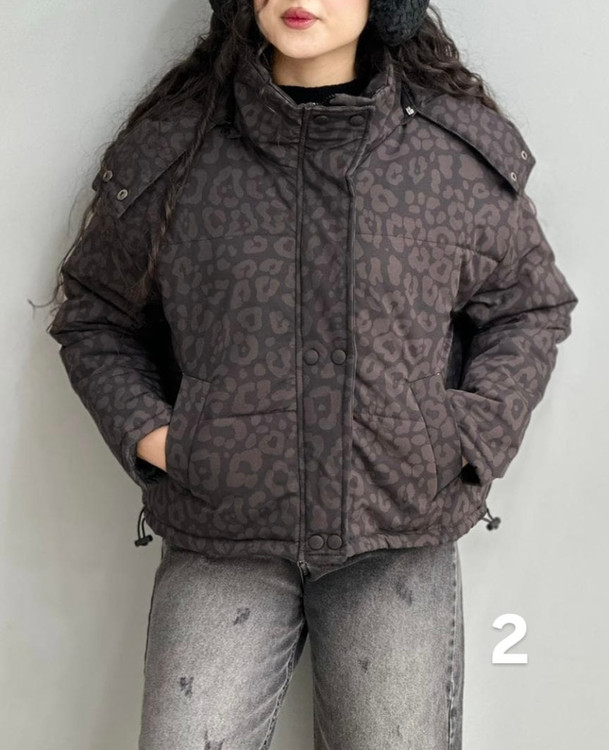 کاپشن قهوه ای زنانه | کاپشن زنانه قهوه ای