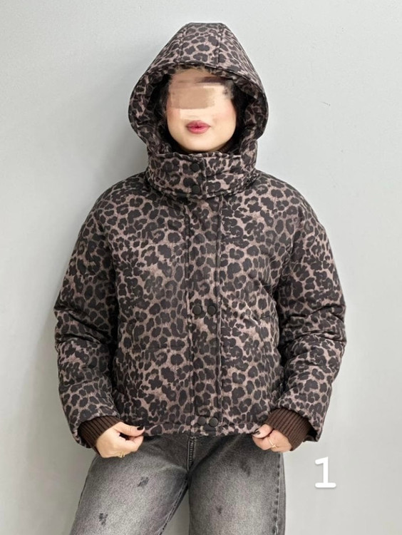 کاپشن زنانه پلنگی | کاپشن دخترانه پلنگی