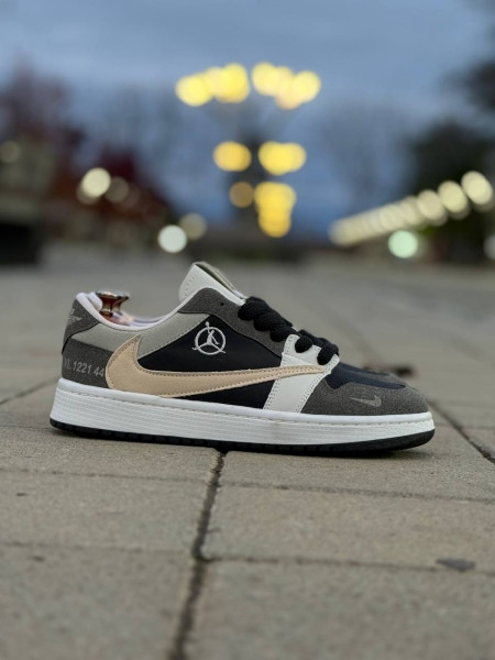 کتونی جردن ترویس مشکی کرم| کتونی ترویس مردانه | کتونی مردانه ترویس