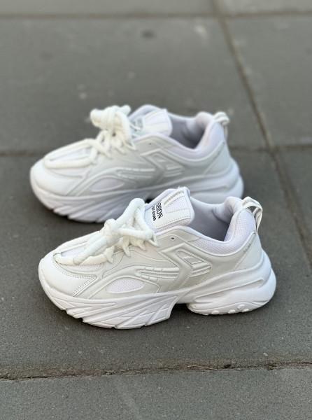 متونی زنانه سفید تمام | کتونی زنانه قیمت مناسب