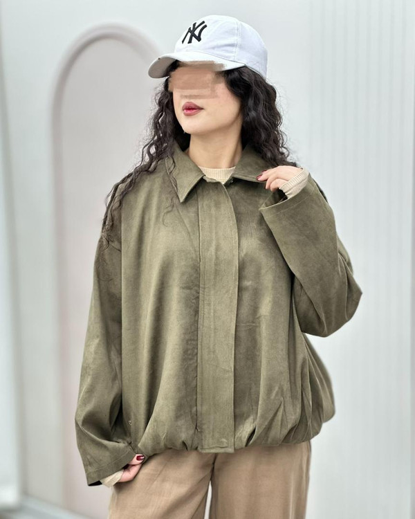 کاپشن سبز زنانه