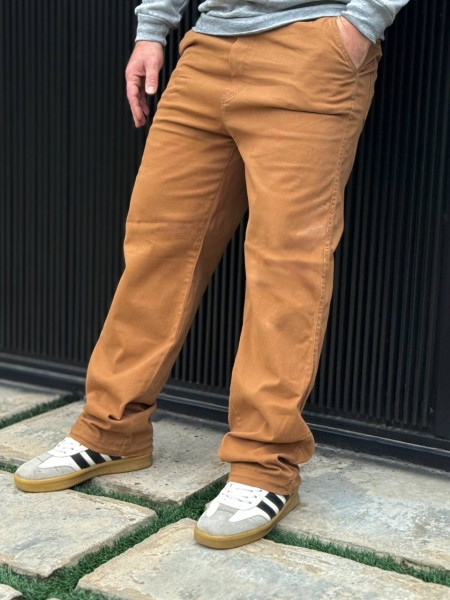 شلوار مردانه | شلوار کتان مردانه | شلوار مردانه کتان | شلوار مردانه قهوه ای