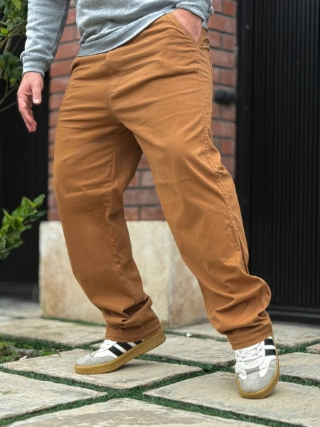 شلوار کتان قیمت مناسب | قیمت شلوار کتان | شلوار مردانه قهوه ای