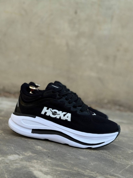 کتونی مشکی سفید مردانه | کتونی پیاده روی مردانه |