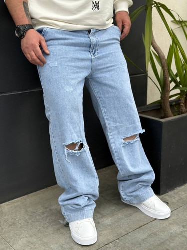 شلوار جین مردانه | شلوار جین نیم بگ مردانه | شلوار جین بگ مردانه