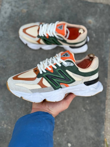 کتونی مردانه کرم قهوه ای | کتونی نیوبالانس کرم قهوه ای