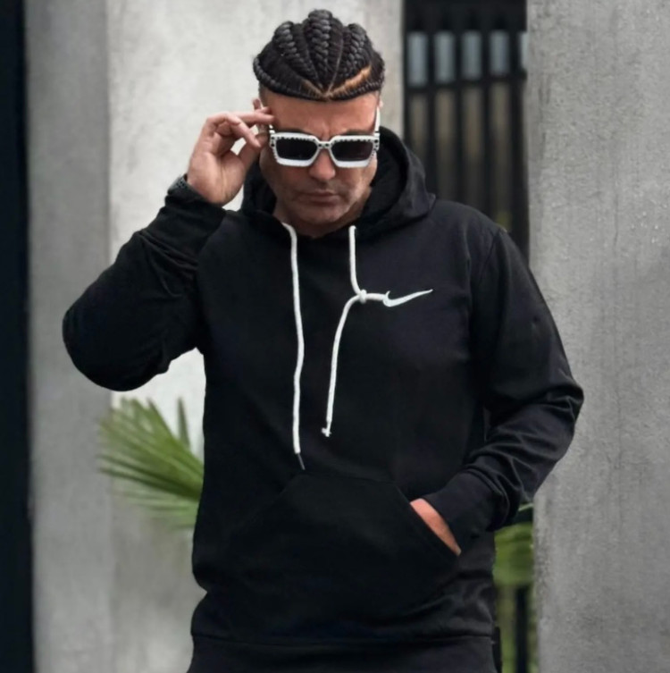 ست هودی شلوار مردانه Nike سهنخ پلیاستر مشکی | اسپرت راحت